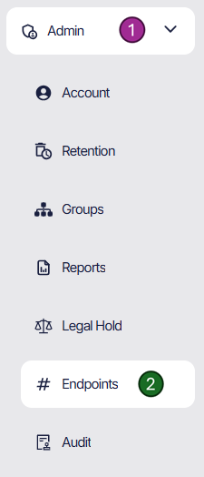 endpoints tab bar