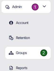 groups tab bar