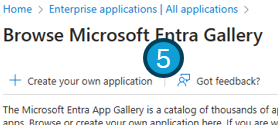 Select Create my own apps