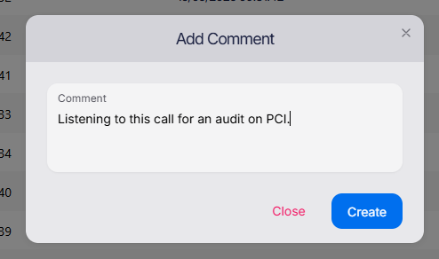 Forced comments add comment