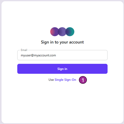 Default search screen
