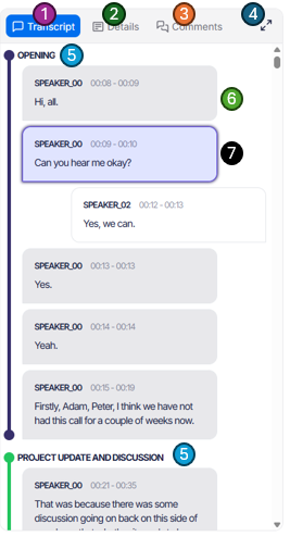Conversion Sidebar open